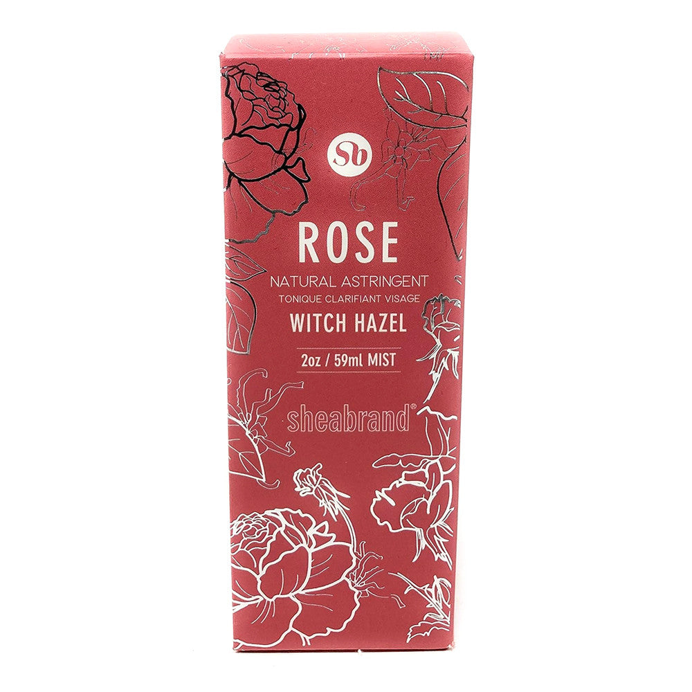 Somebody Rose Natural Astringent Witch Hazel Spray, 2 Oz